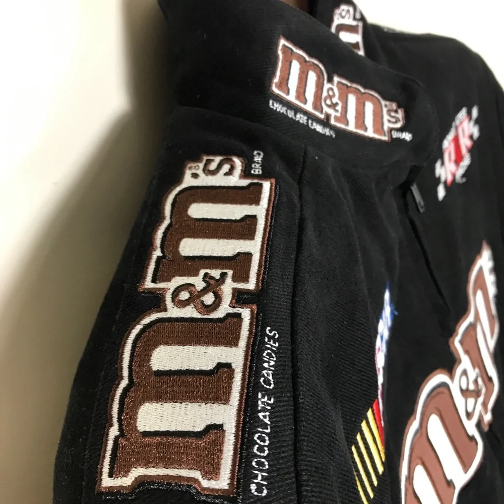Chase Authentics M&M NASCAR Jacket David Gilliland Jacket Womens Small - Picture 7 of 13